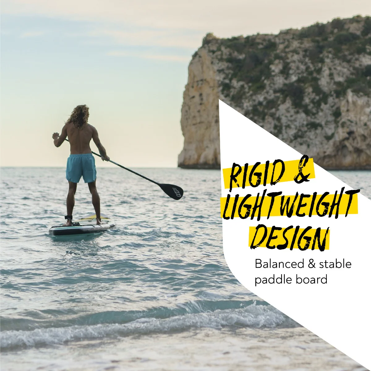 Hydro-Force 10ft SUP Inflatable Stand Up Paddleboarding Set - Aqua Wander - Image 3