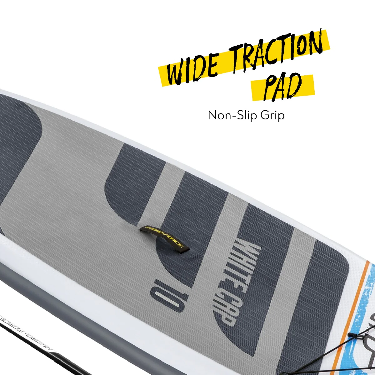 Hydro-Force 10FT SUP Inflatable Paddle Board Set White Cap - Image 5