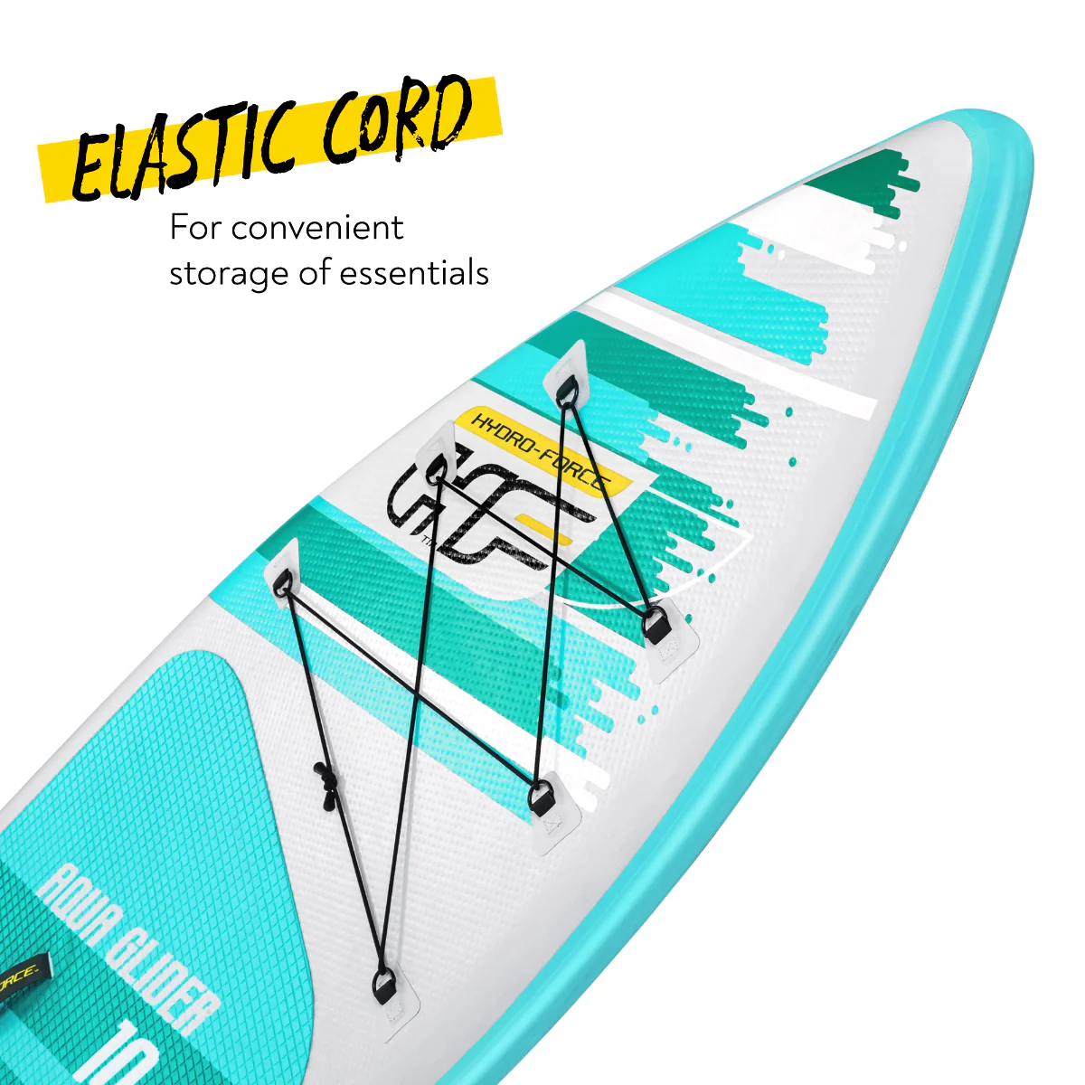 Hydro-Force 10FT 6 SUP Inflatable Stand Up Paddle Board Set Aqua Glider - Image 6