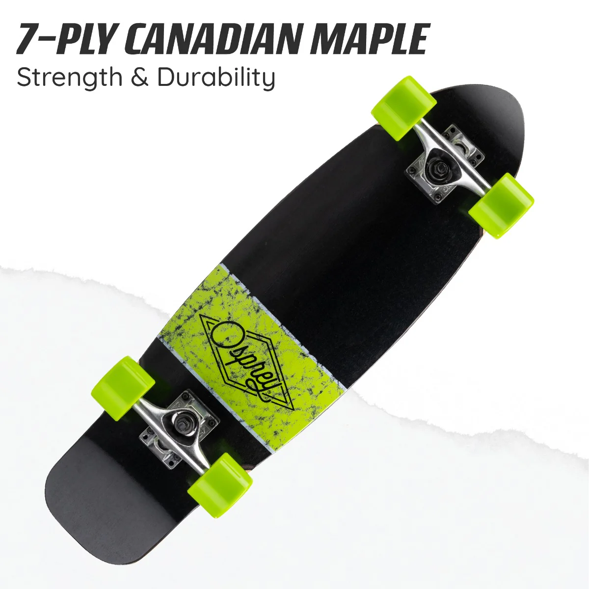 27.5" Cruiser Skateboard - Overturn - Image 4