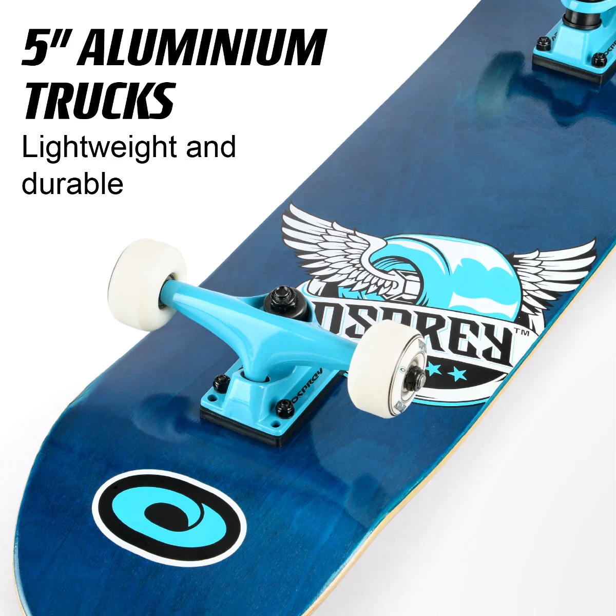 8" x 31" Complete Double Kick Skateboard - Pride - Image 4