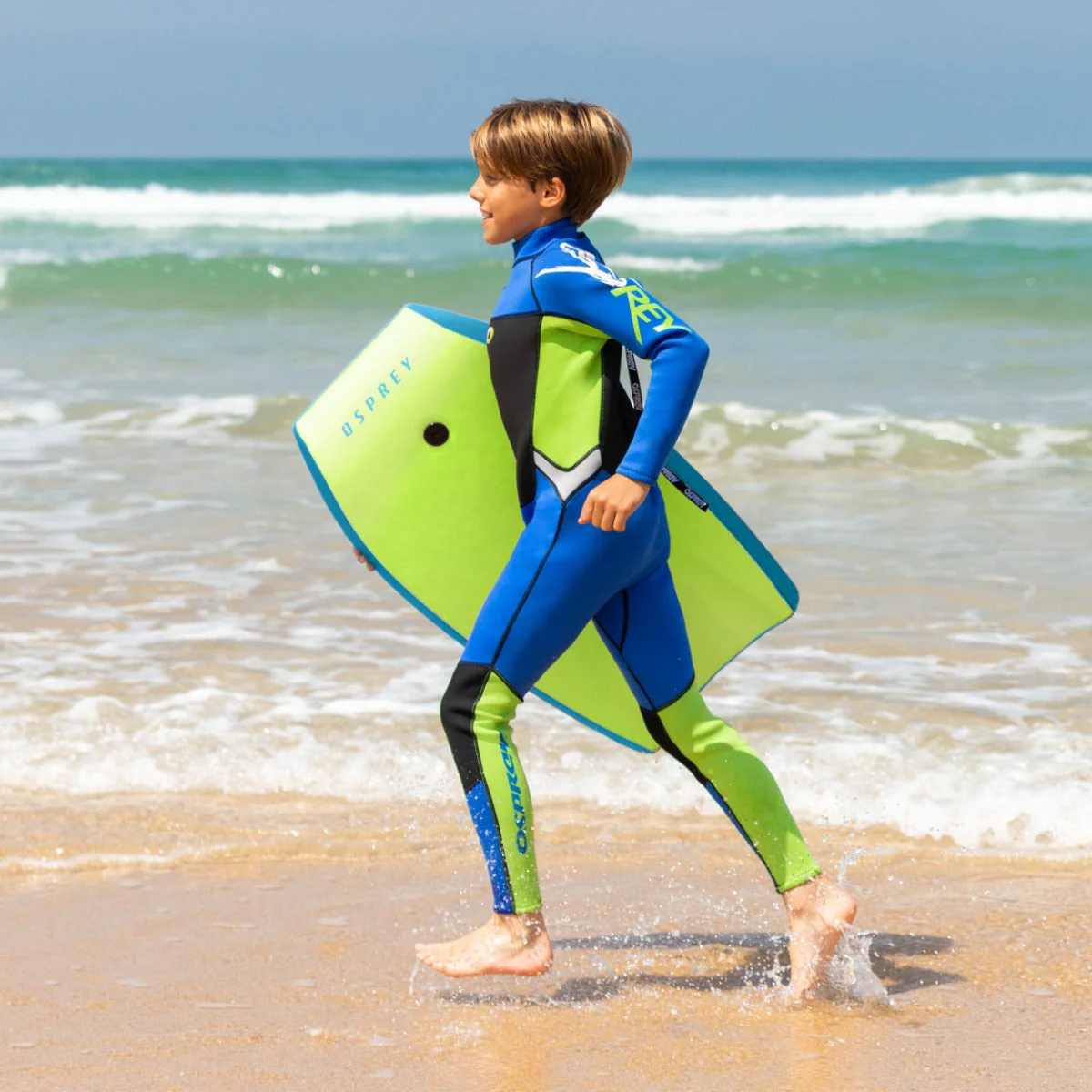 33” Kids Bodyboard – Interceptor Blue - Image 3