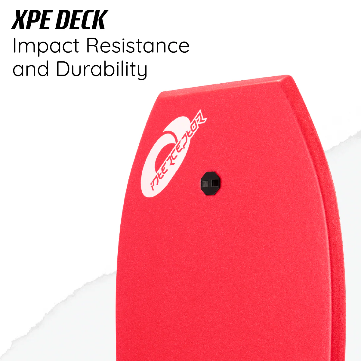 37” Bodyboard – Interceptor Red - Image 4