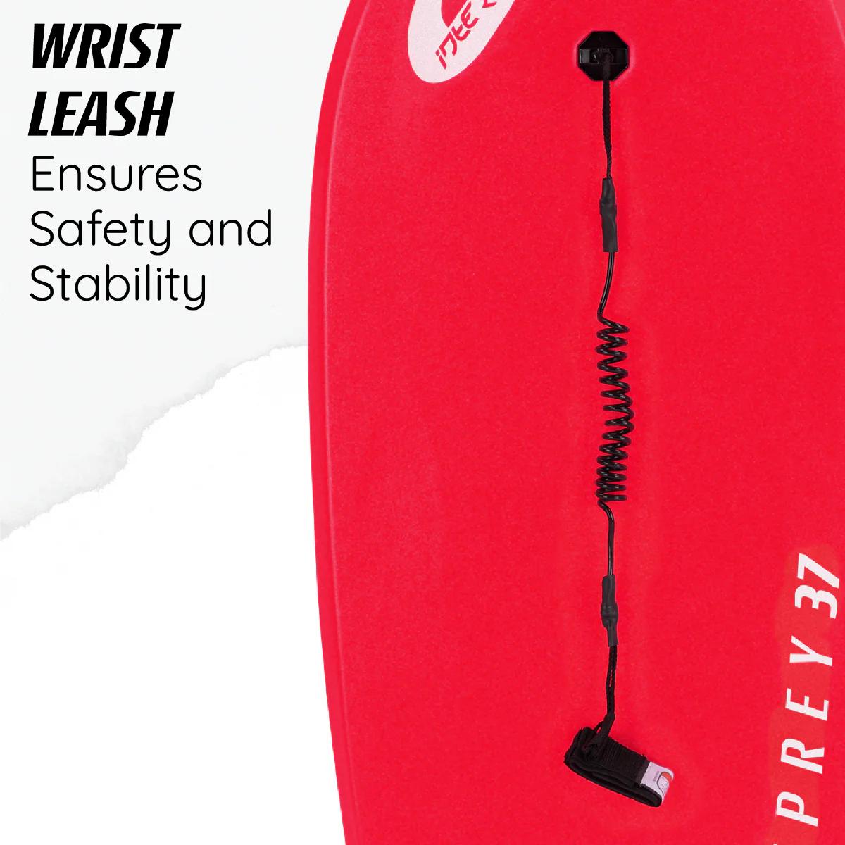 37” Bodyboard – Interceptor Red - Image 6