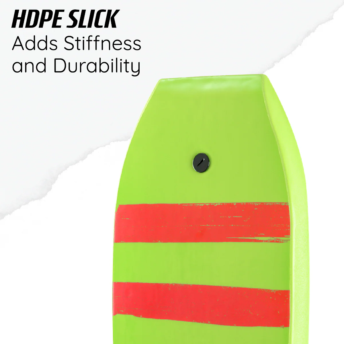 37” Bodyboard – Stripe Green - Image 5