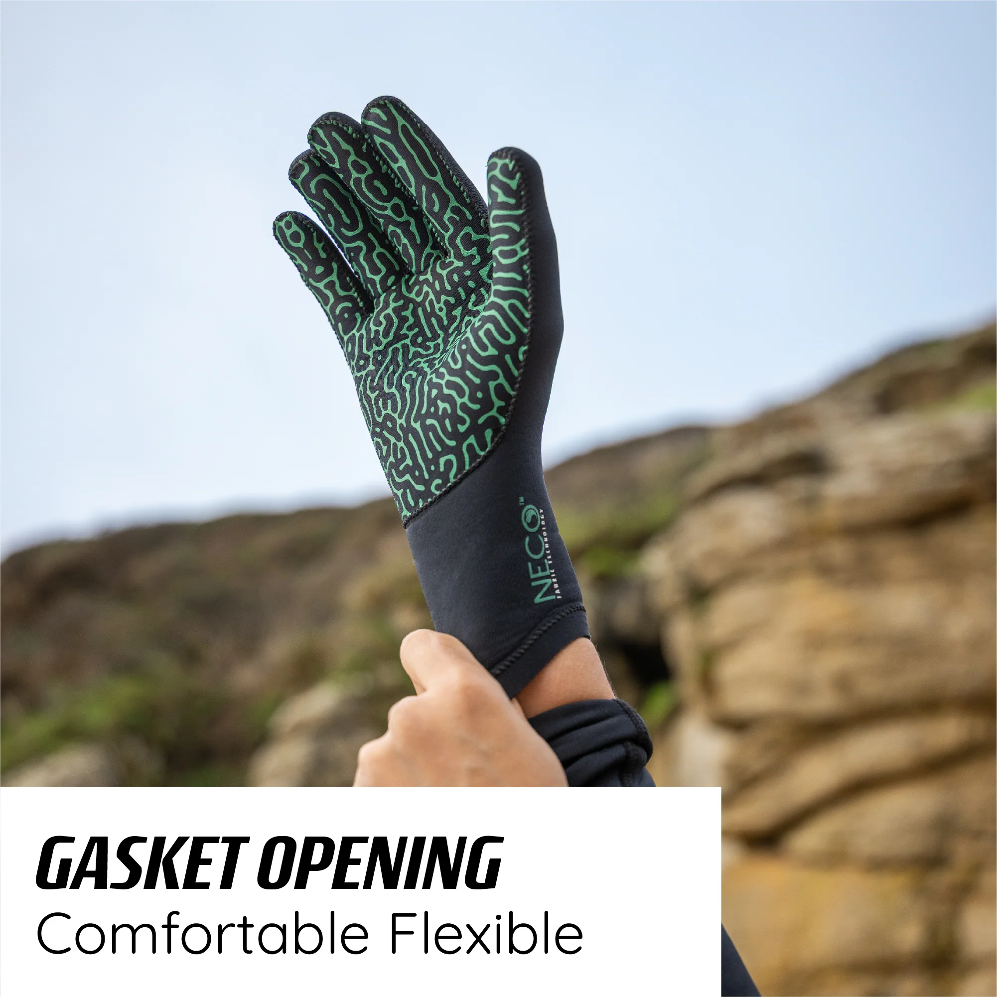 3mm Source Eco Wetsuit Gloves - Image 3