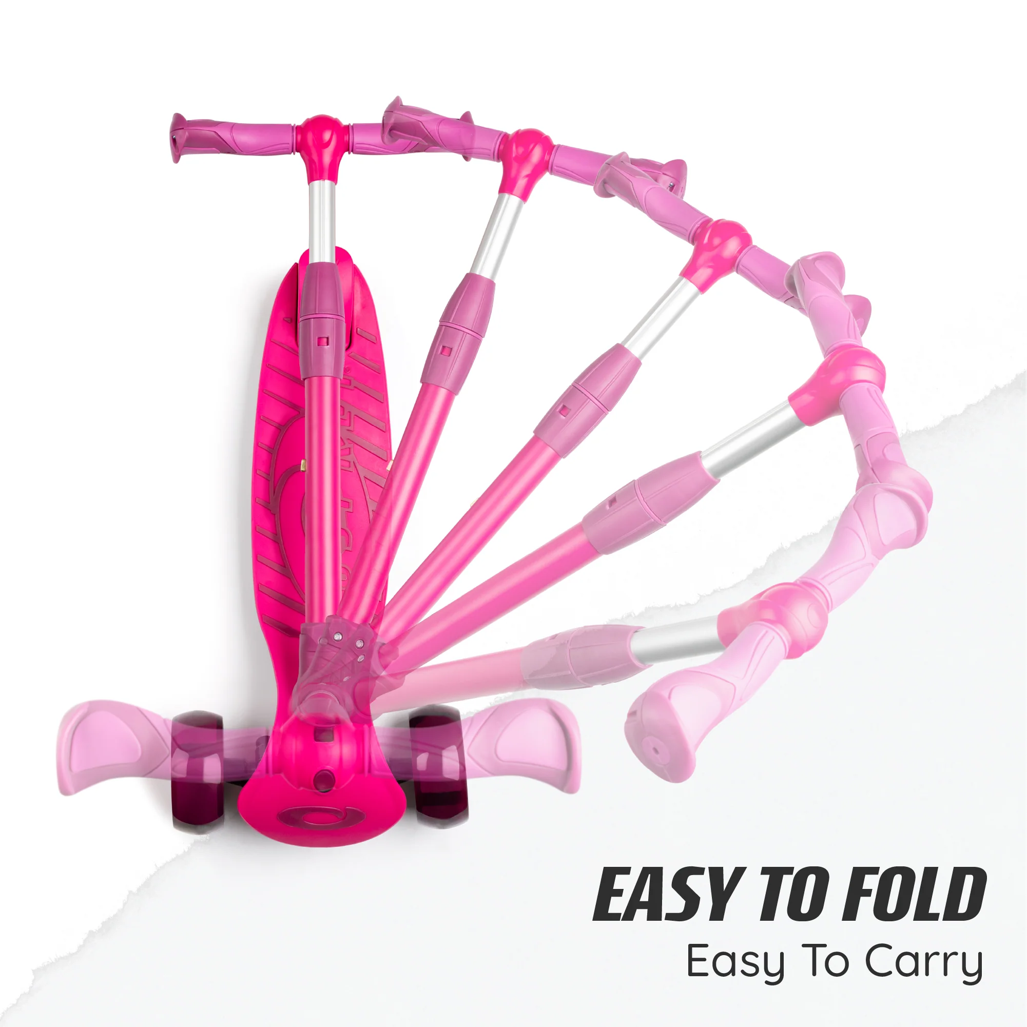 3Ride Tri-Scooter - Pink - Image 3