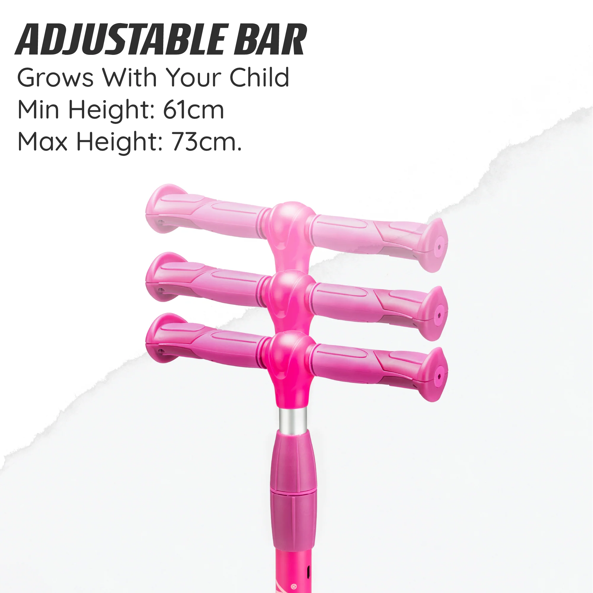 3Ride Tri-Scooter - Pink - Image 4