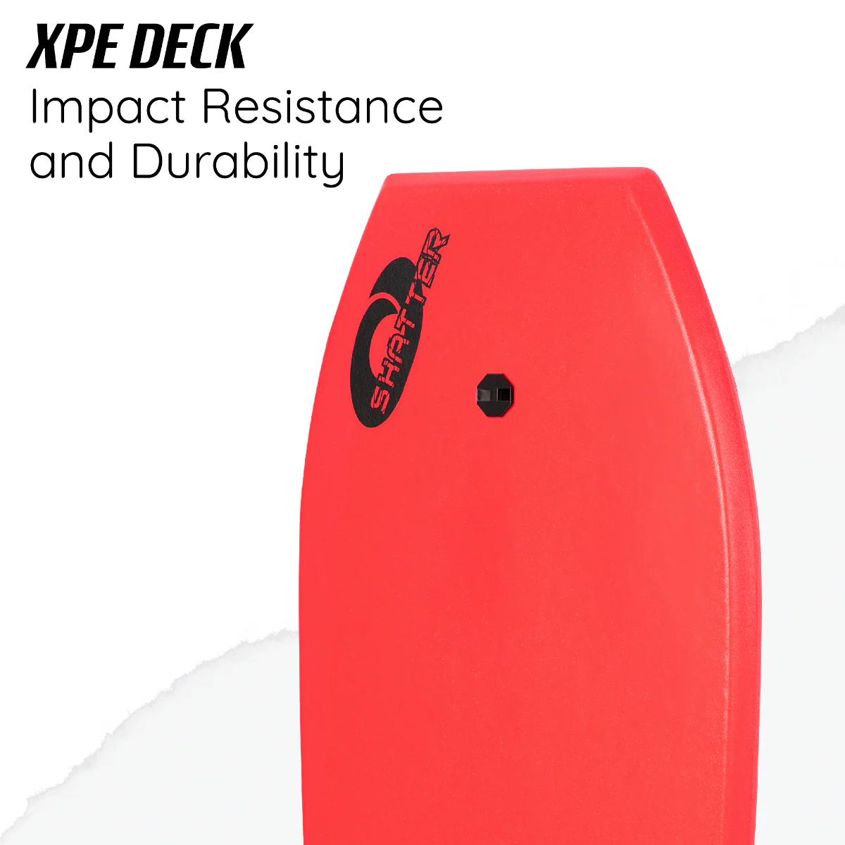 40” Bodyboard – Shatter Red - Image 4