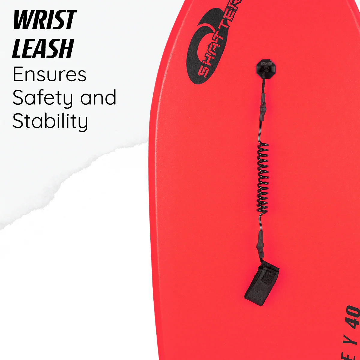 40” Bodyboard – Shatter Red - Image 5