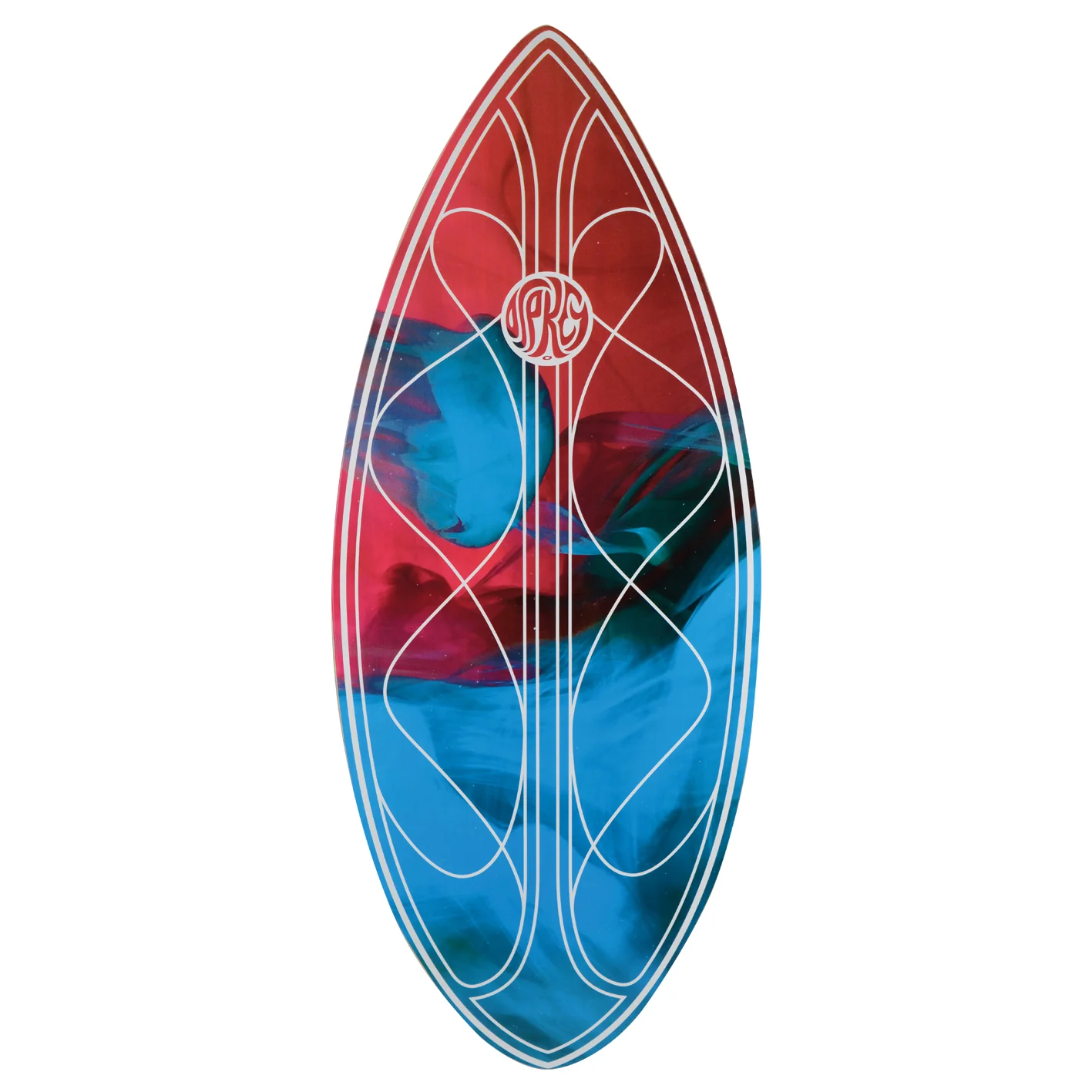 41" Skimboard Pin Tail Board - Pinstripe