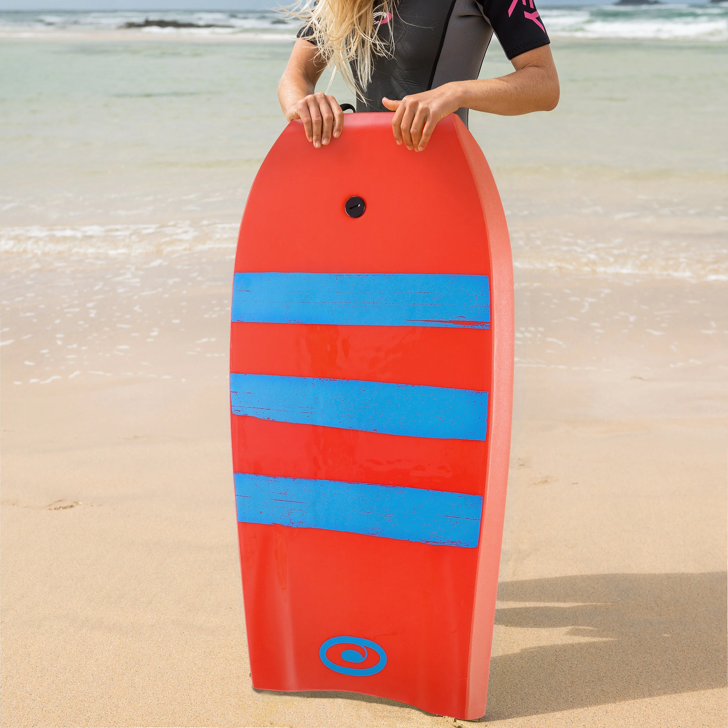 44” Bodyboard – Stripe Red - Image 3