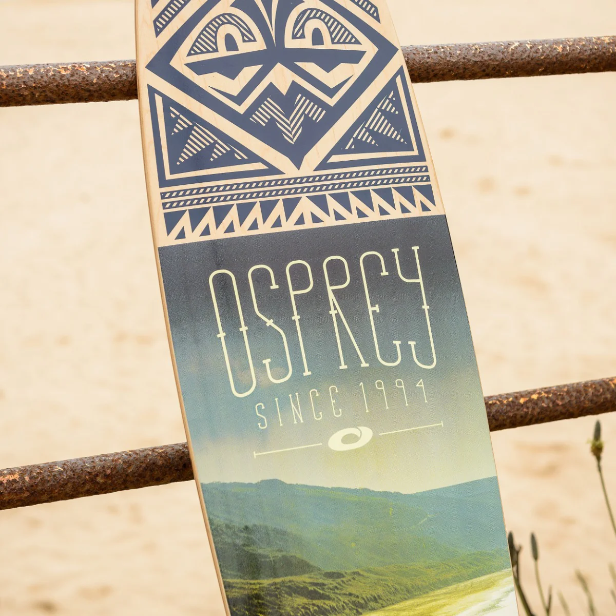 46" Pintail Longboard Skateboard Coastline - Image 3