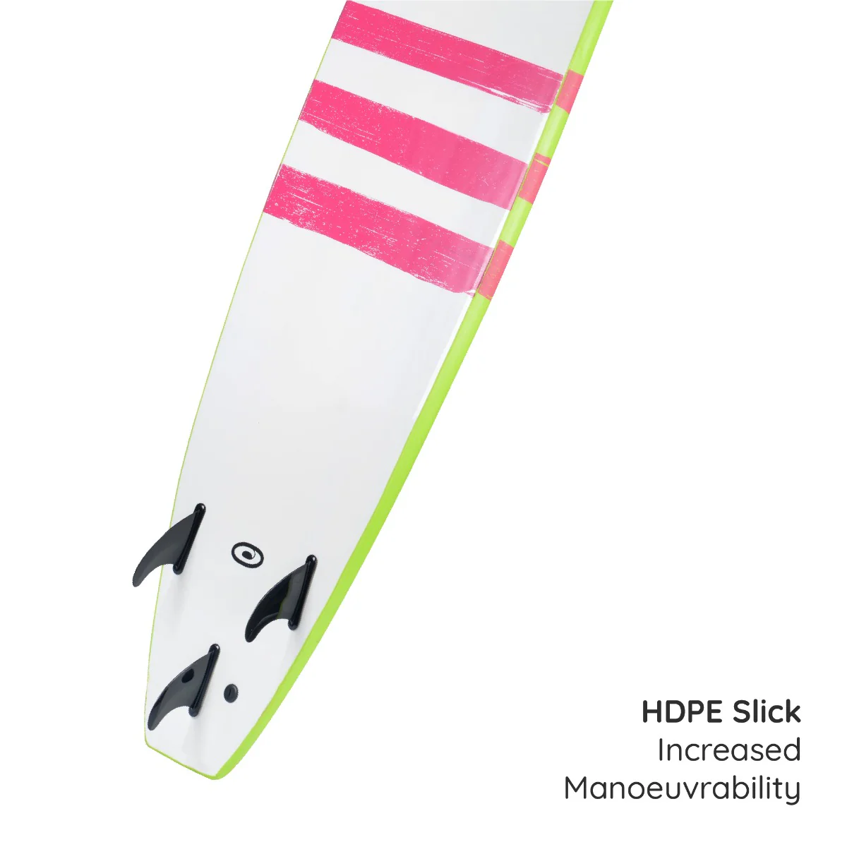 7ft 2in Foam Surfboard - Triband - Image 5