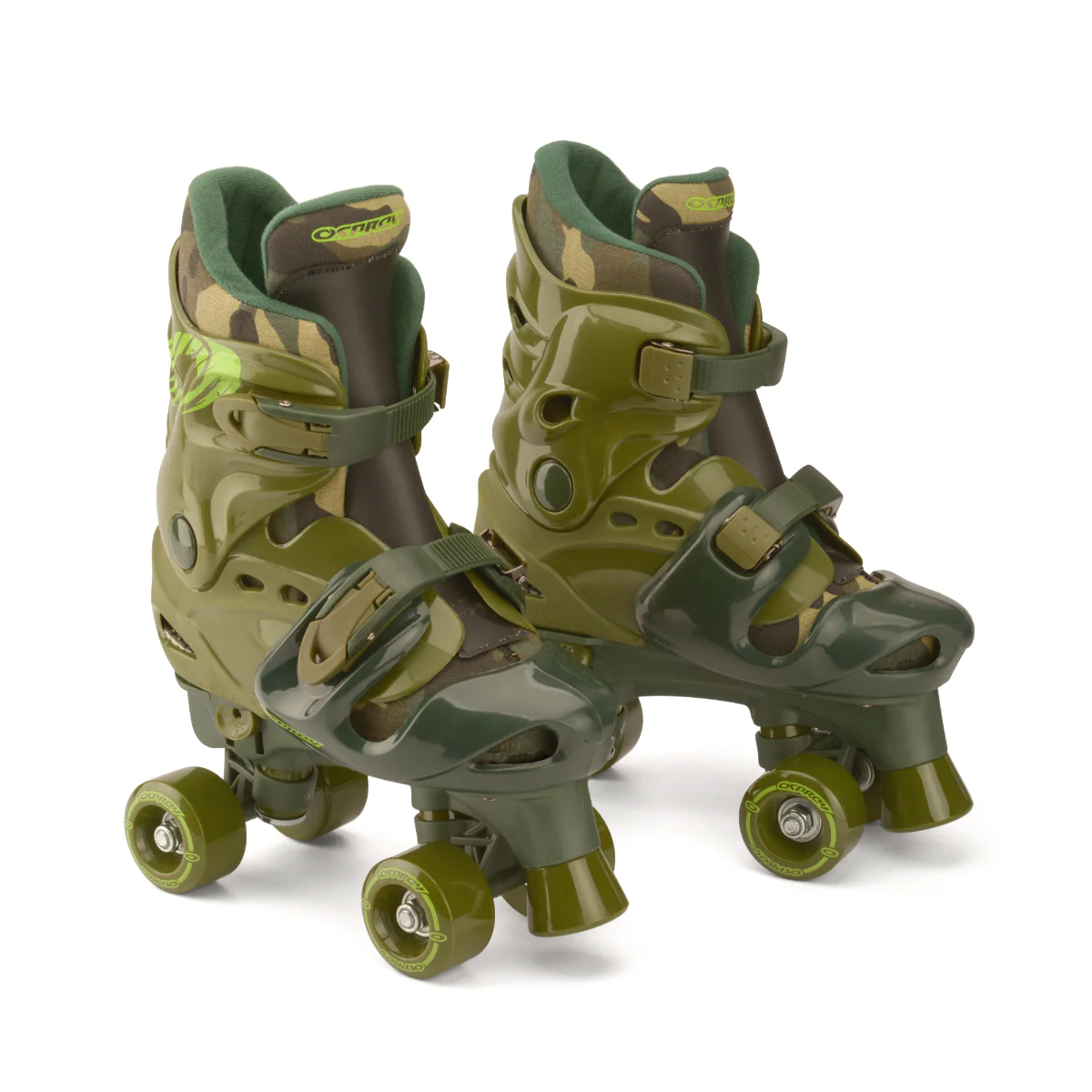 Kids Adjustable Quad Roller Skates - Camo - Image 2