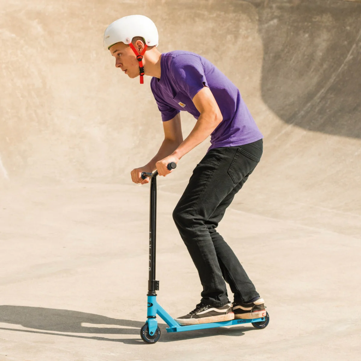 Beginner Stunt Scooters Bomb - Blue - Image 2