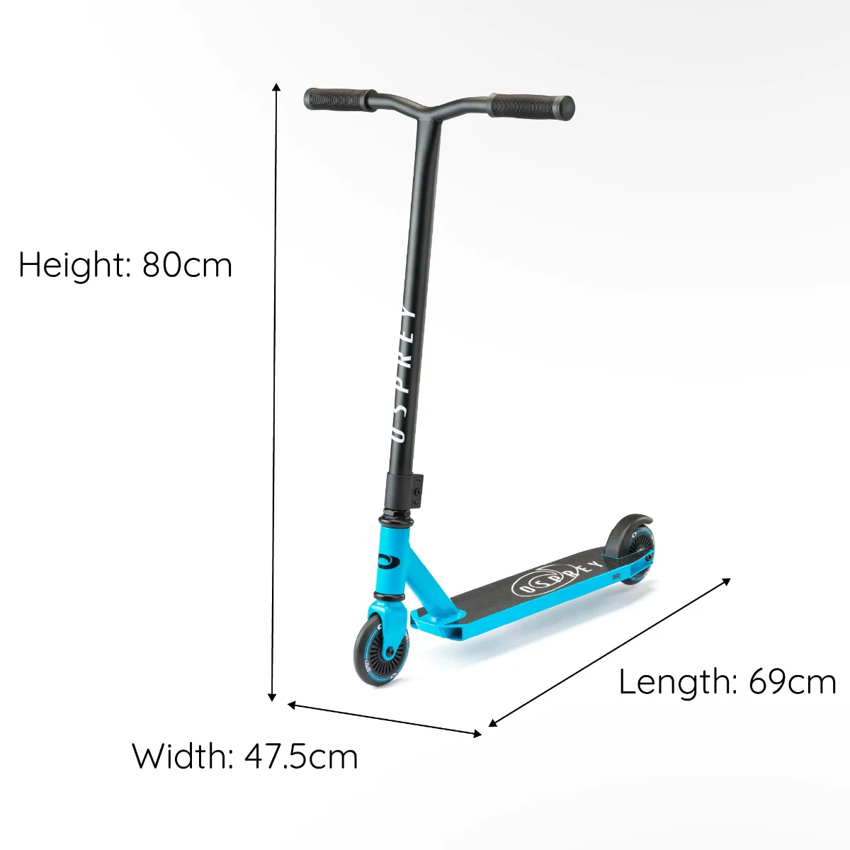 Beginner Stunt Scooters Bomb - Blue - Image 7