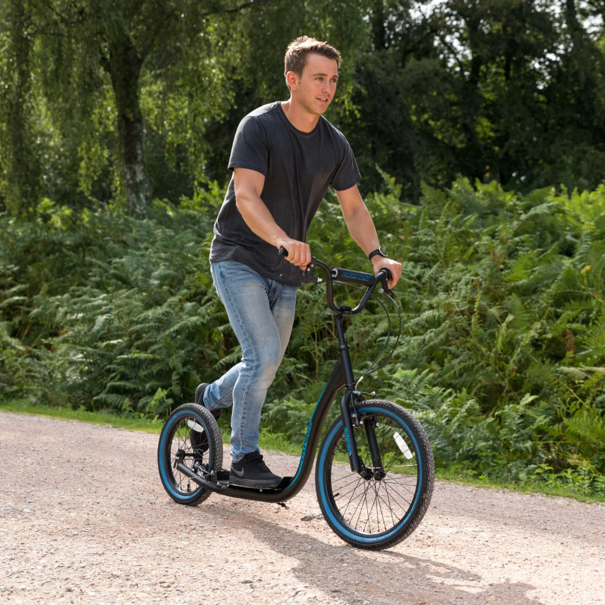 BMX Scooter - Big Wheel - Black