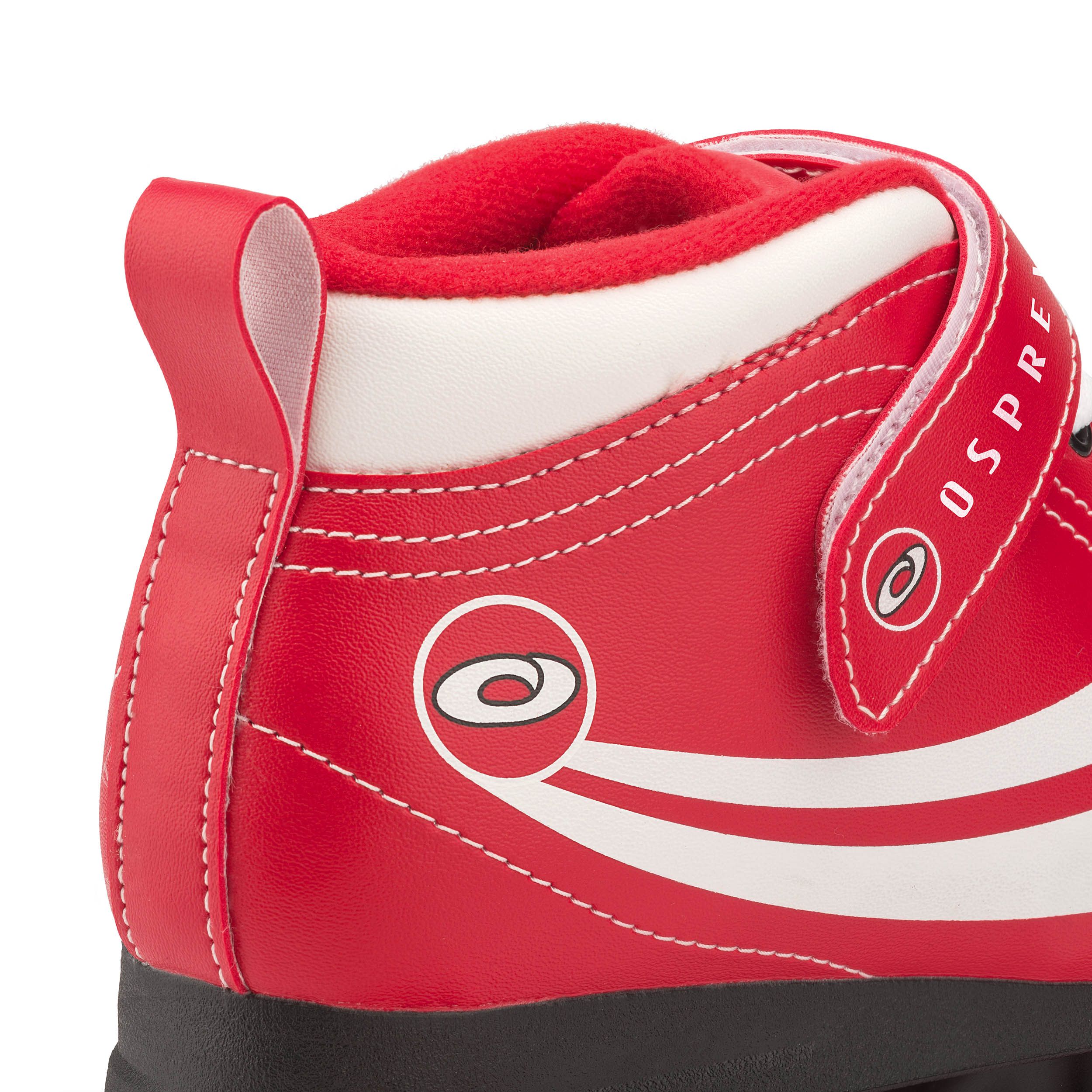 Disco Quad Roller Skates - Red - Image 6