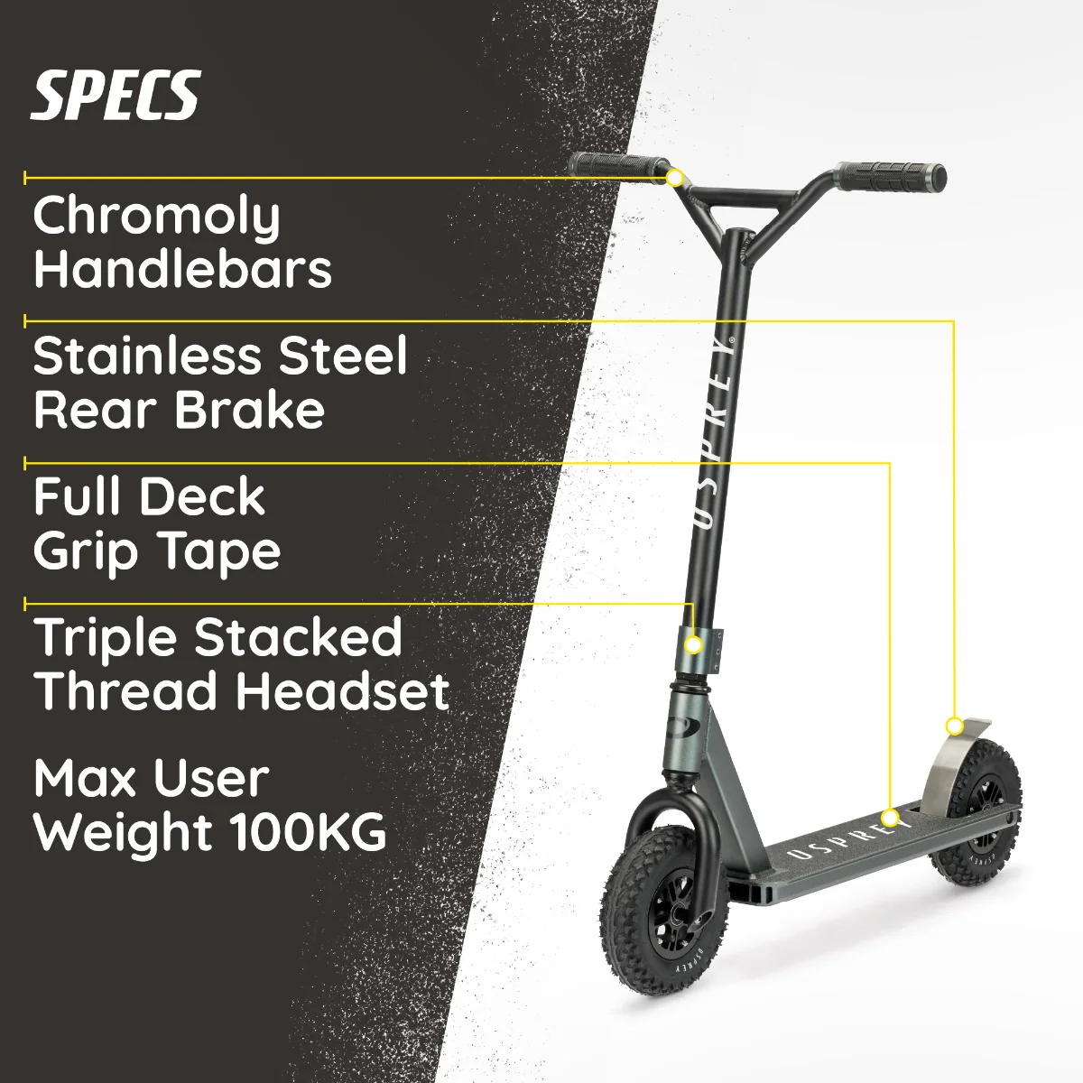 Dirt Scooter - Gun Metal - Image 3