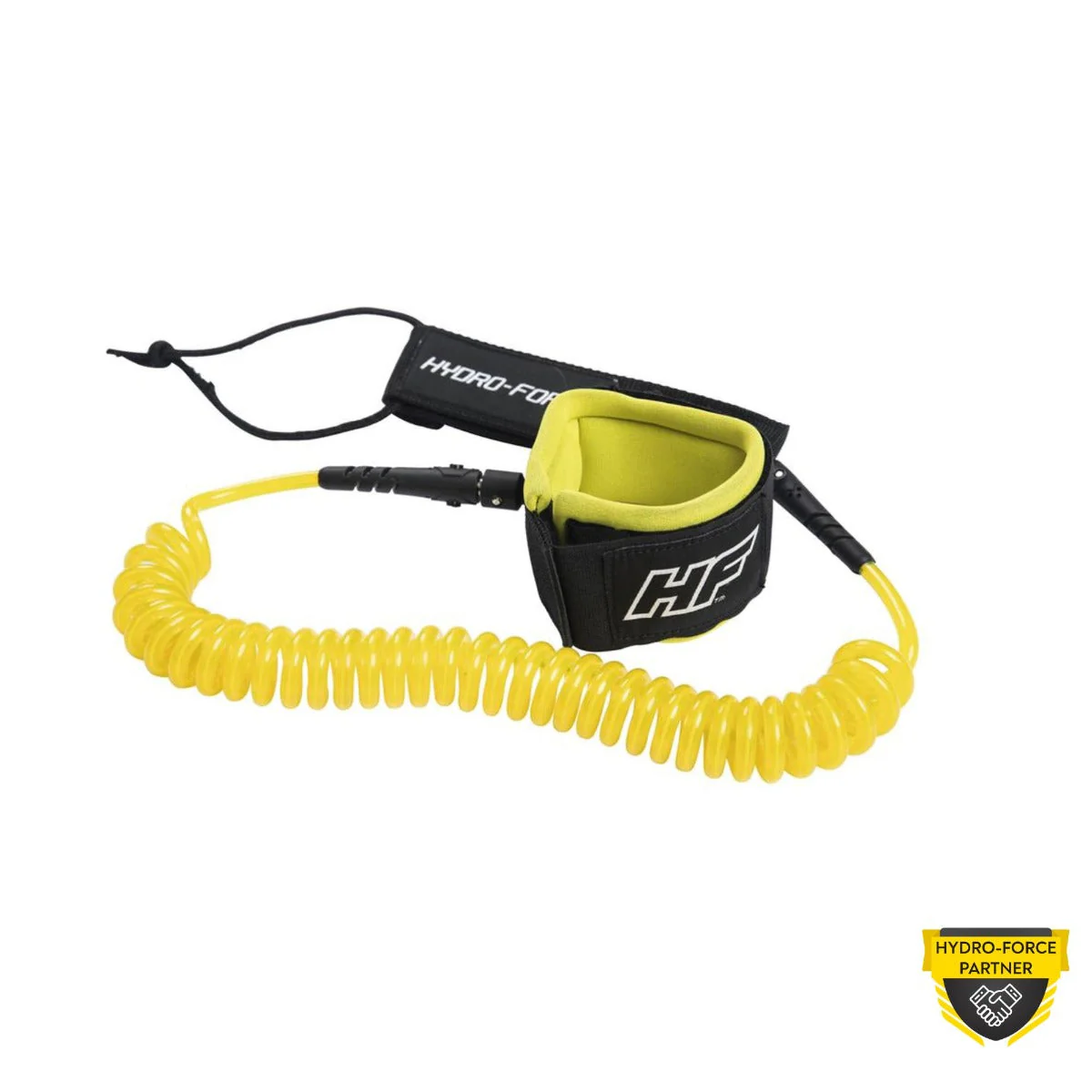 Hydro-Force Safety Leash for Paddle Boards - Yellow - Image 2