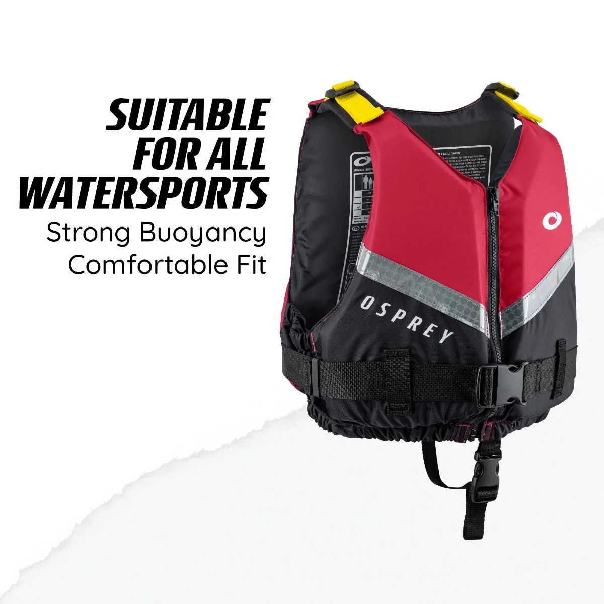 Junior Buoyancy Aid - Red - Image 3