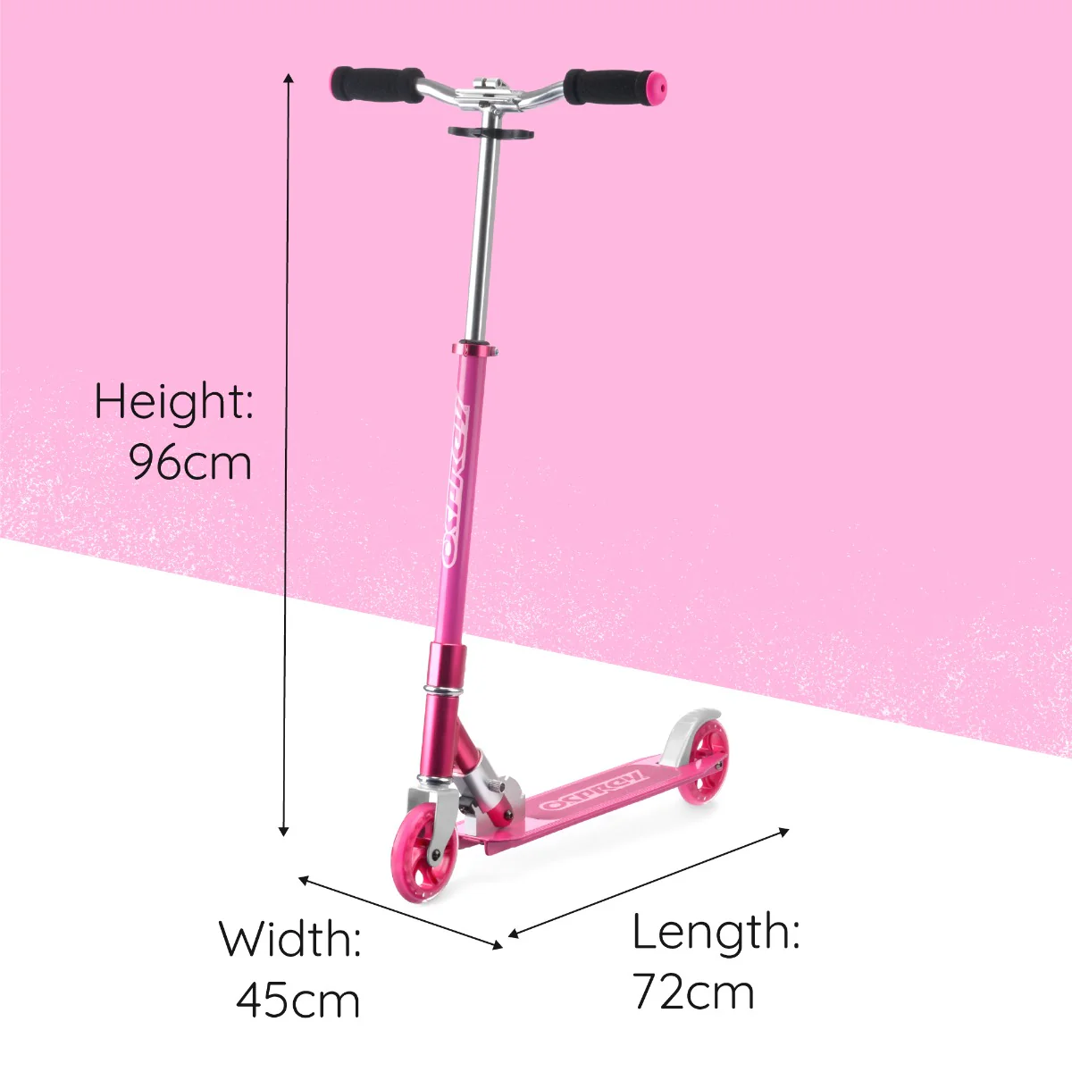 Kids Folding Scooter - Buzz - Pink - Image 7