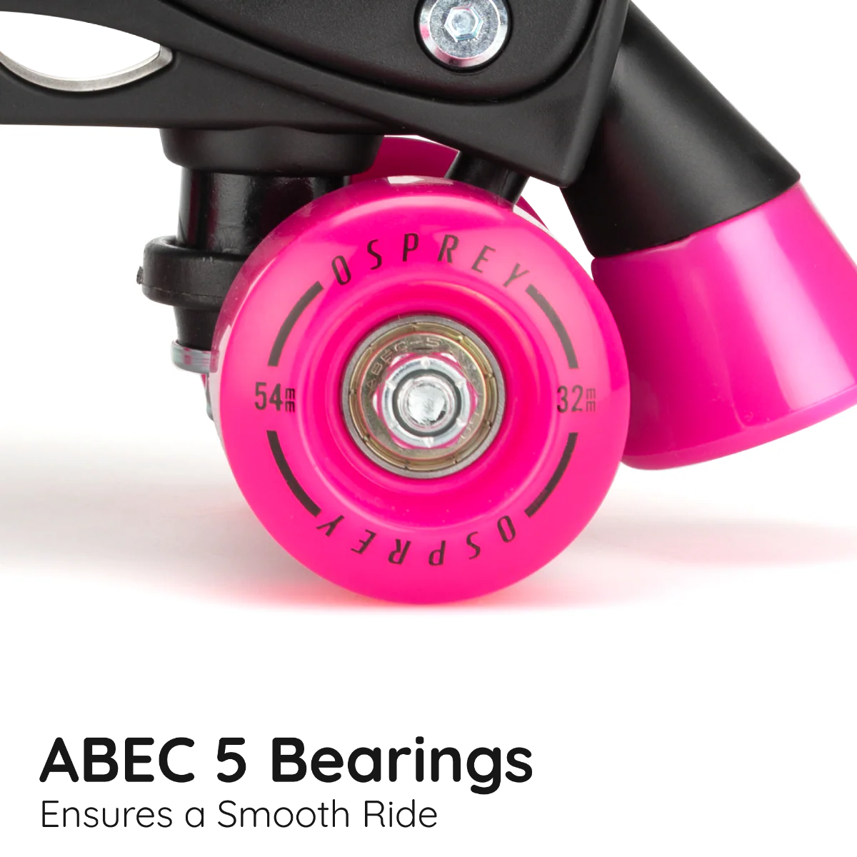 Kids Surge Semi-Soft Quad Skates - Pink - Image 5