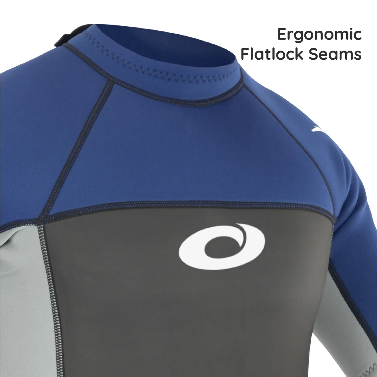 Mens 3mm Origin Shorty Wetsuit - Navy - Image 3
