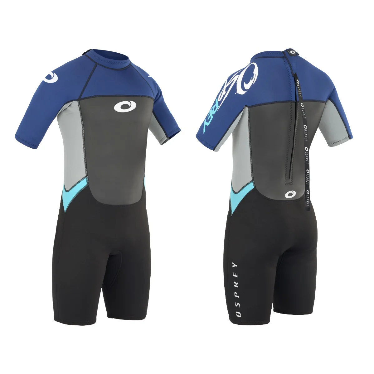 Mens 3mm Origin Shorty Wetsuit - Navy - Image 6