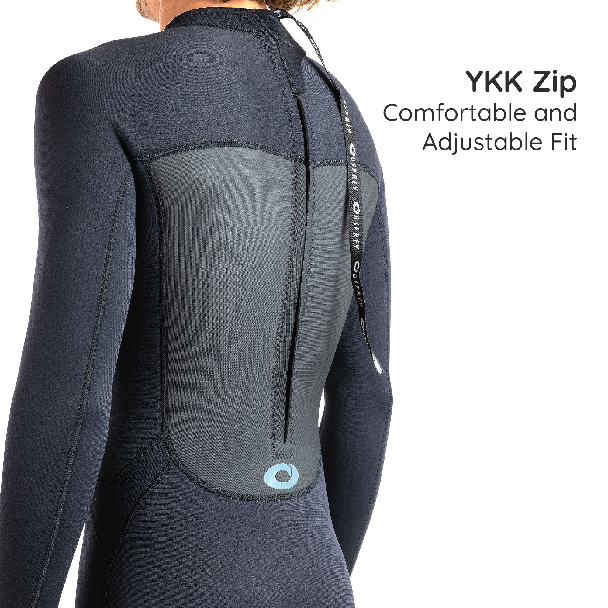 Mens 3mm Origin Full Length Wetsuit - Black - Image 3