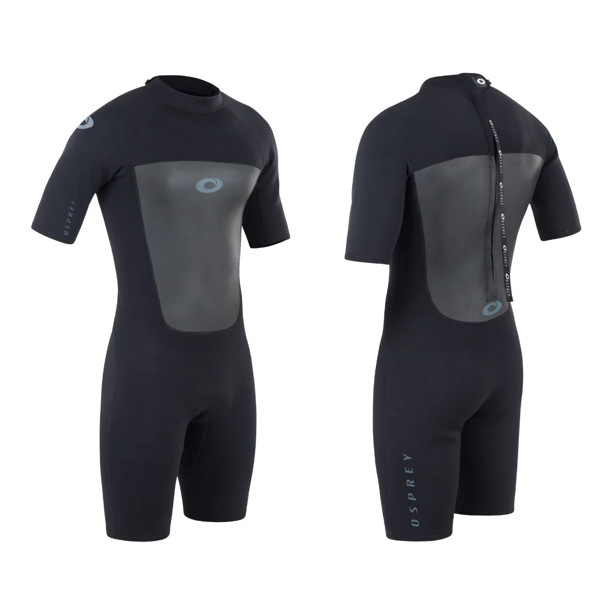 Mens 3mm Origin Shorty Wetsuit - Black - Image 2
