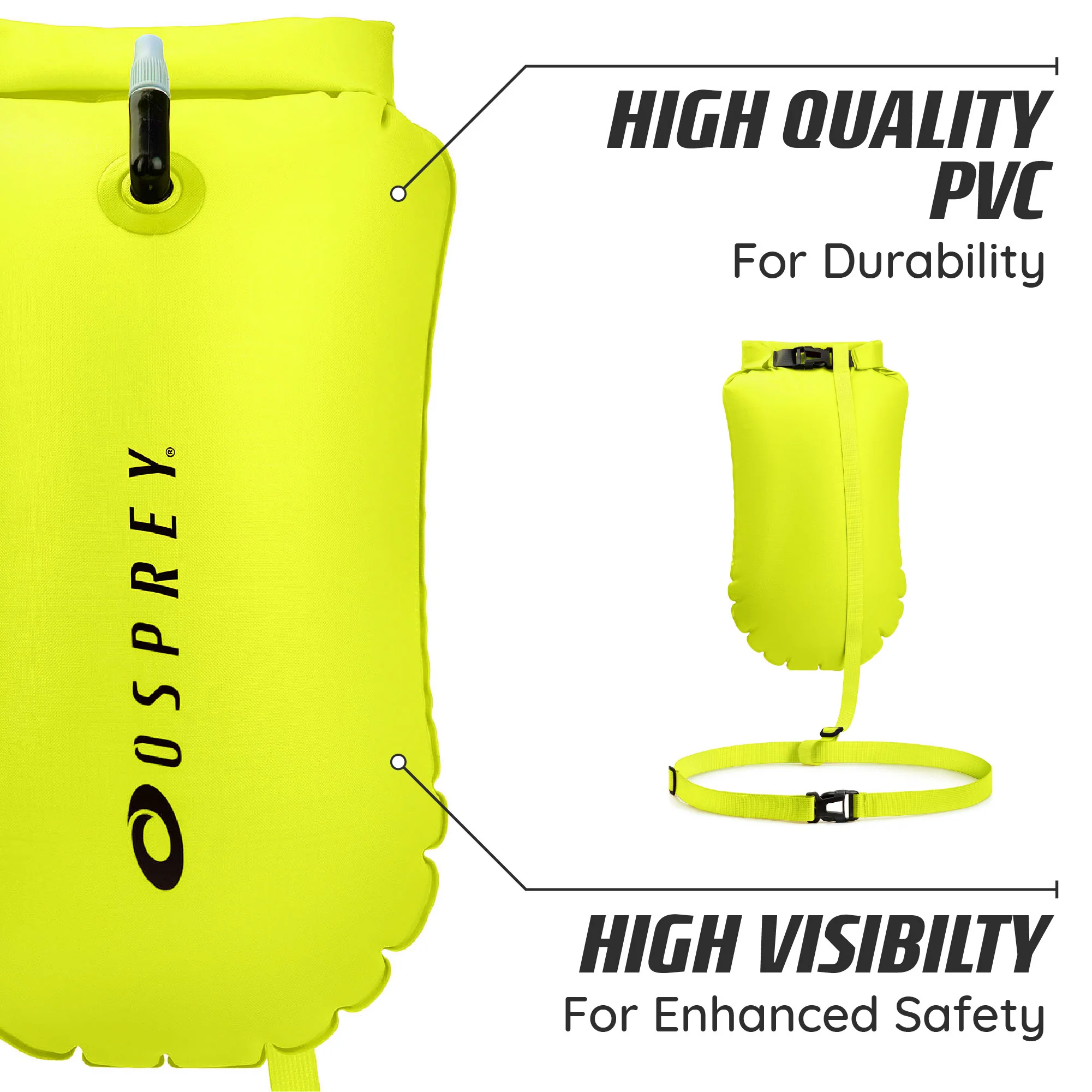 Osprey Swim Float - Yellow - Image 4