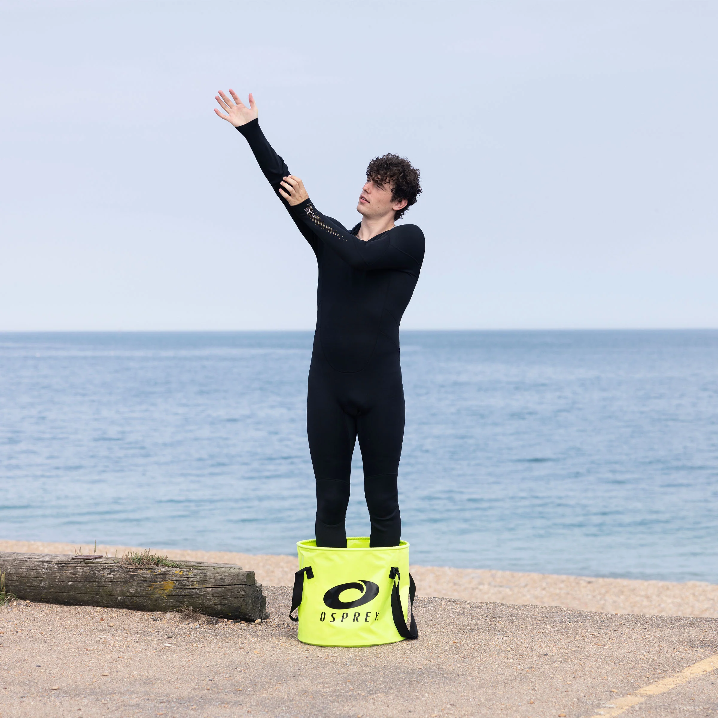 Wetsuit Changing Bucket - Yellow