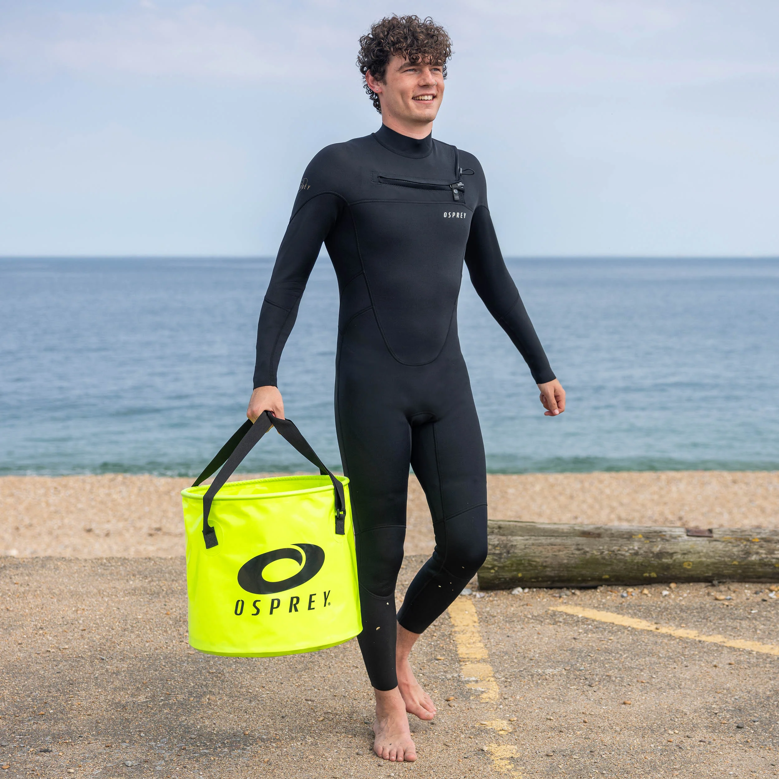 Wetsuit Changing Bucket - Yellow - Image 2